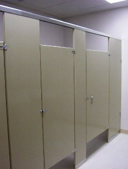 TOILET PARTITIONS - Crawford Door & Dock